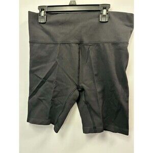 DSG Women's High Rise Bike Shorts Large Navy Seamless 7" Inseam Athletic NWT